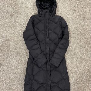 The North Face Women's Black Long Puffer Jacket XS